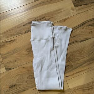 Carbon38 ribbed 7/8 leggings